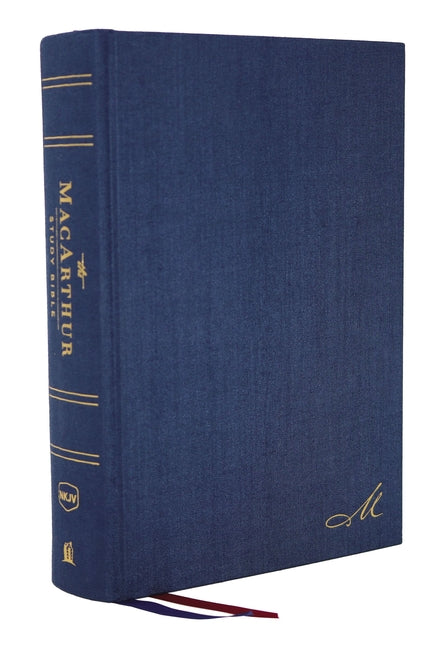 Nkjv, MacArthur Study Bible, 2nd Edition, Cloth Over Board, Blue, Comfort Print: Unleashing God's Truth One Verse at a Time - Ingram