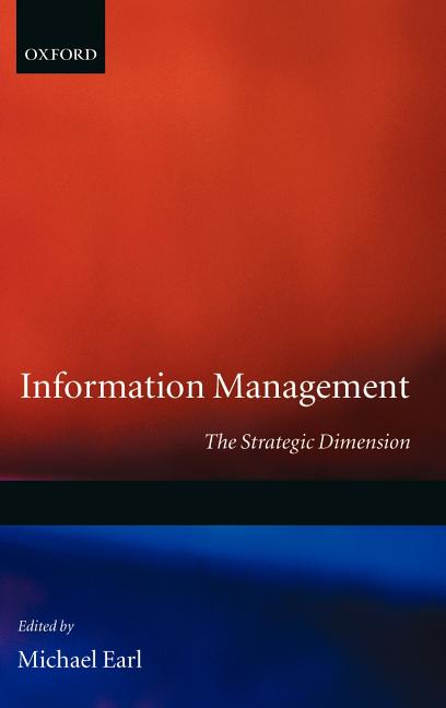 Information Management ' the Strategic Dimension ' - Ingram