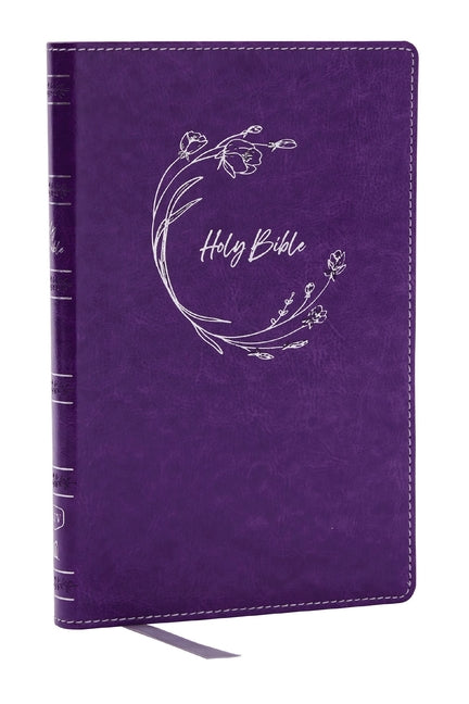 KJV Holy Bible: Ultra Thinline, Purple Leathersoft, Red Letter, Comfort Print: King James Version - Ingram