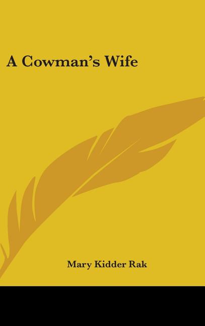 Cowman's Wife - Ingram