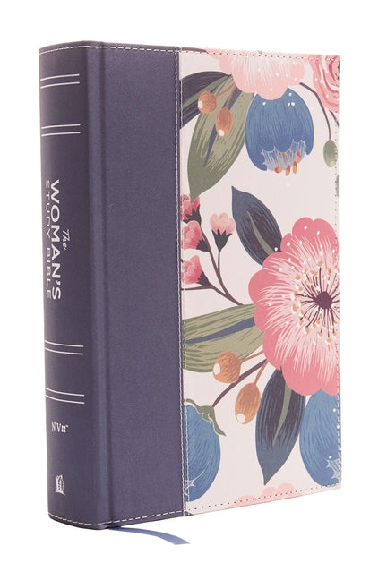 NIV, the Woman's Study Bible, Cloth Over Board, Blue Floral, Full-Color: Receiving God's Truth for Balance, Hope, and Transformation - Ingram