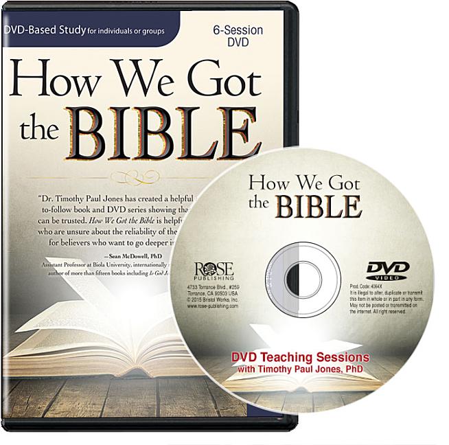 How We Got the Bible 6-Session DVD Based Study Leader Pack - Ingram