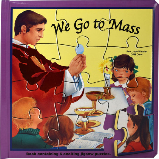 We Go to Mass (Puzzle Book): St. Joseph Puzzle Book: Book Contains 5 Exciting Jigsaw Puzzles - Ingram