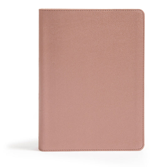 CSB She Reads Truth Bible, Rose Gold Leathertouch: Notetaking Space, Devotionals, Reading Plans, Easy-To-Read Font - Ingram