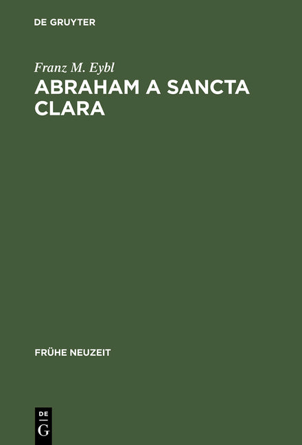 Abraham a Sancta Clara (Reprint 2013) - Ingram