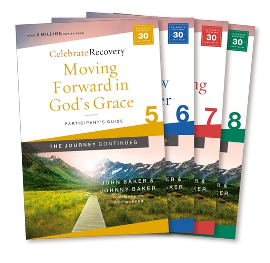 Celebrate Recovery: The Journey Continues Participant's Guide Set Volumes 5-8: A Recovery Program Based on Eight Principles from the Beatitudes - Ingram