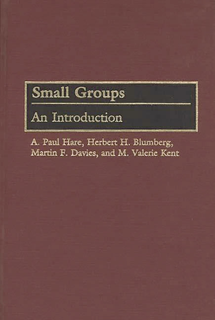 Small Groups: An Introduction - Ingram