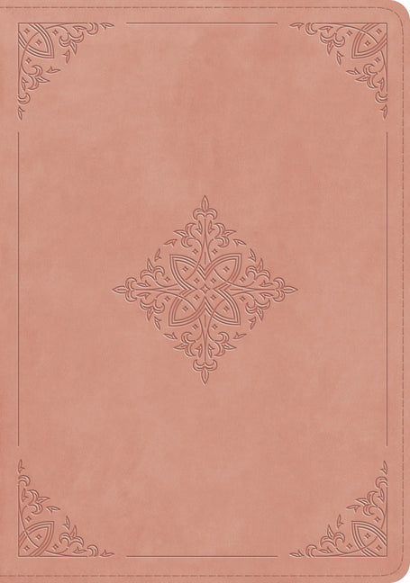 ESV Study Bible (Trutone, Blush Rose, Fleur-De-Lis Design) - Ingram
