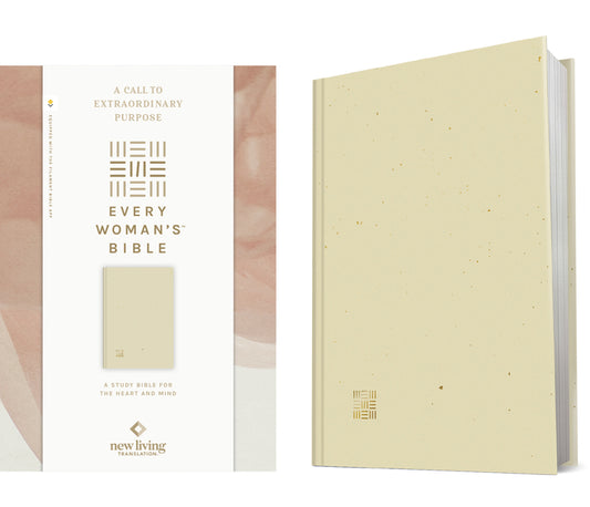 NLT Every Woman's Bible, Filament Enabled (Hardcover, Gold Dust, Red Letter) - Ingram