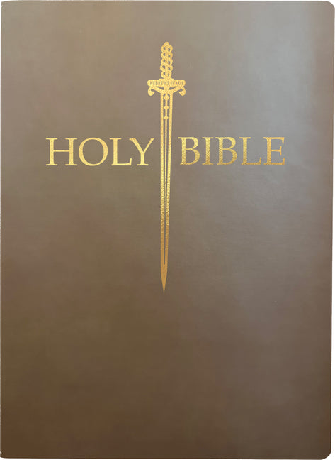 KJV Sword Bible, Large Print, Coffee Ultrasoft: (Red Letter, Brown, 1611 Version) - Ingram