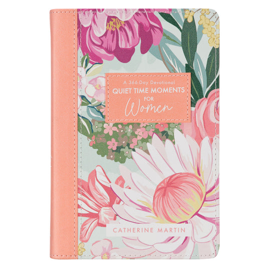 Devotional Quiet Time Moments for Women Faux Leather - Ingram