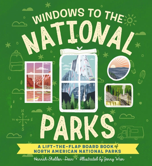 Windows to the National Parks: A Lift-The-Flap Board Book of North American National Parks - Ingram