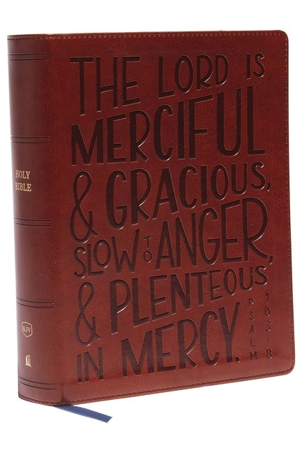 Kjv, Journal Reference Edition Bible, Verse Art Cover Collection, Brown Leathersoft, Red Letter, Comfort Print: Let Scripture Explain Scripture. Refle - Ingram