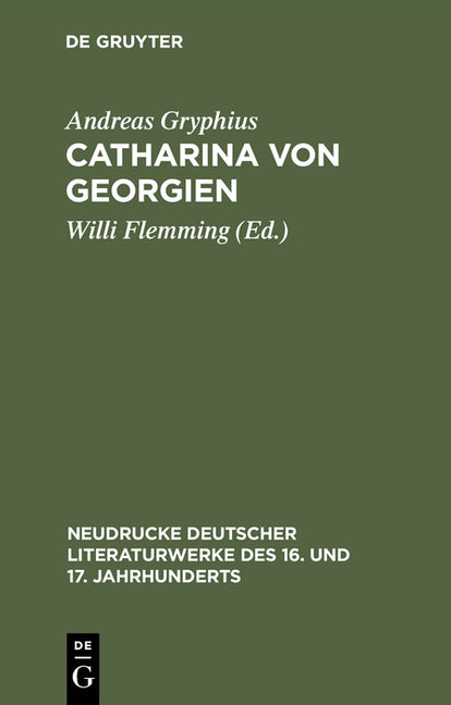 Catharina von Georgien (4. Durchges. Aufl. Reprint 2015) - Ingram