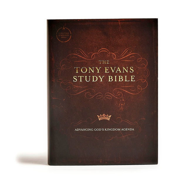 CSB Tony Evans Study Bible, Hardcover: Study Notes and Commentary, Articles, Videos, Easy-To-Read Font - Ingram