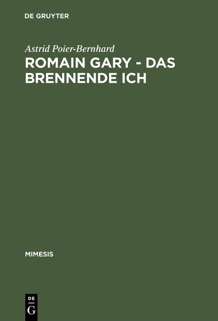 Romain Gary - Das brennende Ich (Reprint 2015) - Ingram