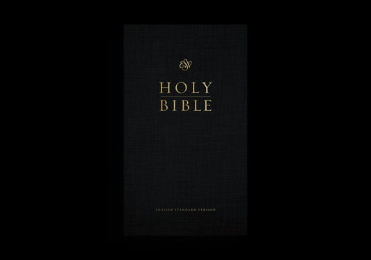 ESV Church Bible, Large Print, Red Letter (Hardcover, Black) - Ingram