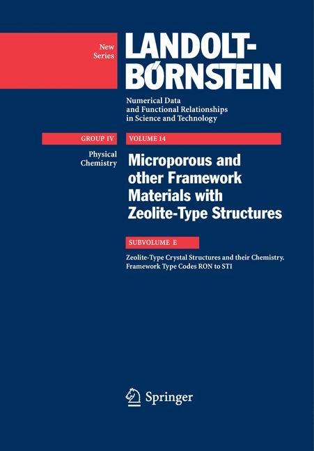 Zeolite-Type Crystal Structures and Their Chemistry. Framework Type Codes Ron to Sti (2009) - Ingram