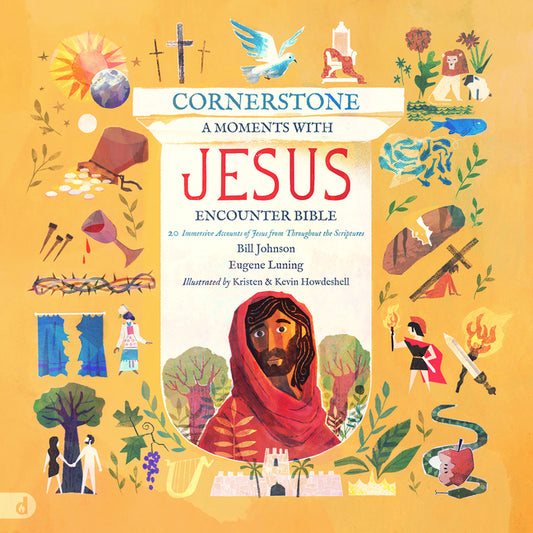Cornerstone: A Moments with Jesus Encounter Bible: 20 Immersive Accounts of Jesus from Throughout the Scriptures - Ingram