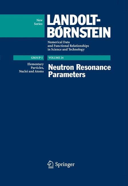 Neutron Resonance Parameters (2009) - Ingram
