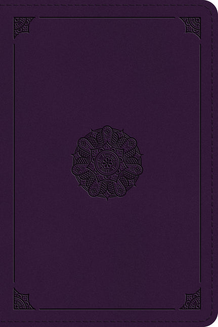 ESV Large Print Bible (Trutone, Lavender, Emblem Design) - Ingram