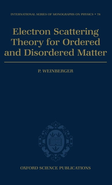 Electron Scattering Theory for Ordered and Disordered Matter - Ingram