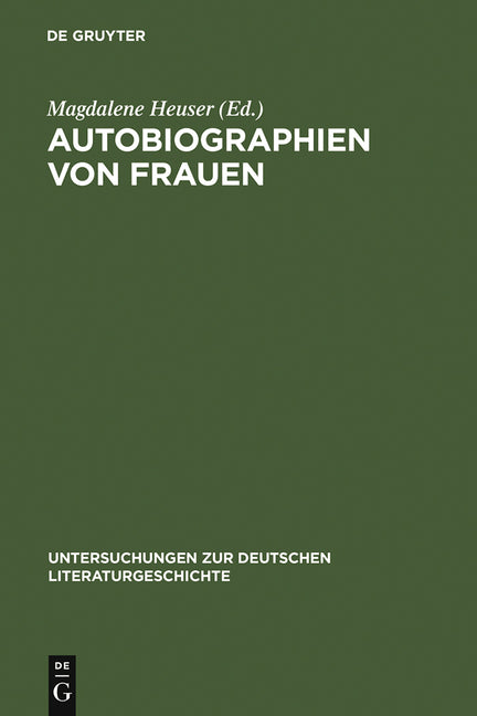 Autobiographien von Frauen (Reprint 2012) - Ingram