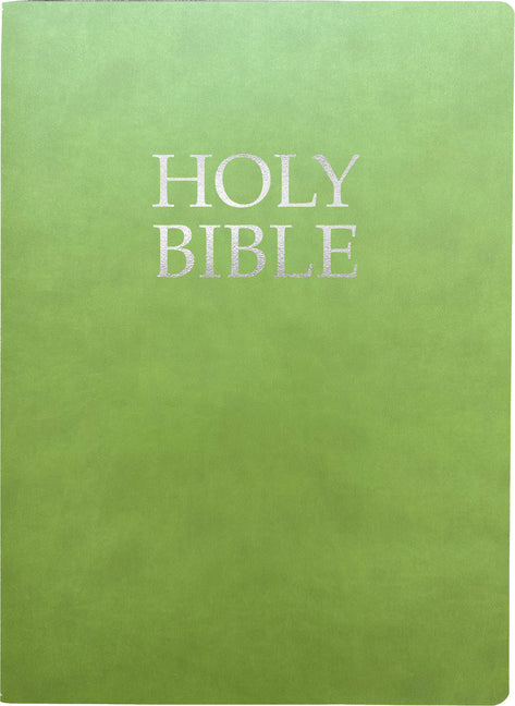 Kjver Holy Bible, Large Print, Olive Ultrasoft: (King James Version Easy Read, Red Letter, Green) - Ingram