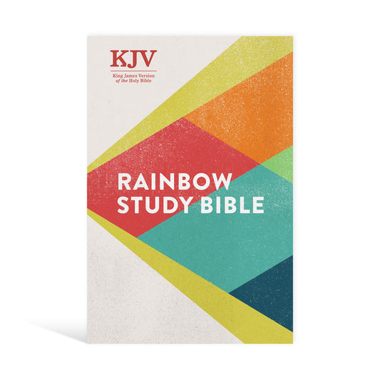 KJV Rainbow Study Bible, Hardcover: King James Version of the Holy Bible - Ingram