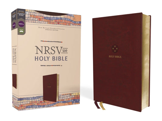 Nrsvue, Holy Bible, Leathersoft, Burgundy, Comfort Print - Ingram