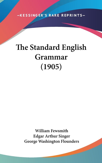 Standard English Grammar (1905) - Ingram
