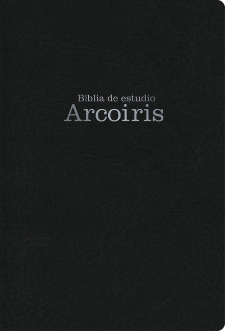 Mass Market Rvr 1960 Biblia de Estudio Arco Iris, Negro Símil Piel - Ingram