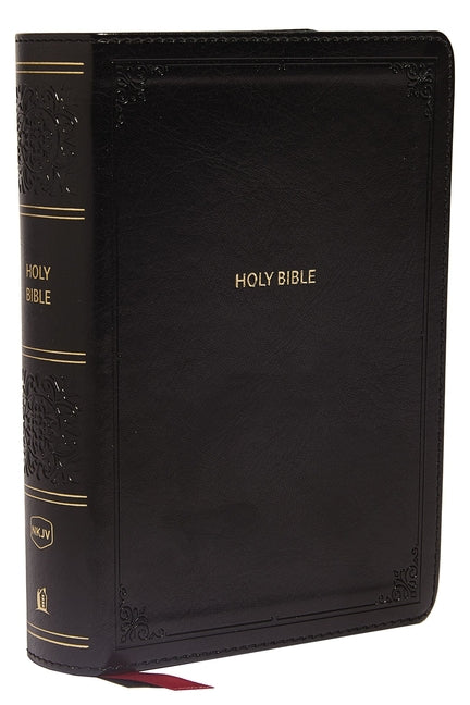 Nkjv, Reference Bible, Compact, Leathersoft, Black, Red Letter Edition, Comfort Print: Holy Bible, New King James Version - Ingram