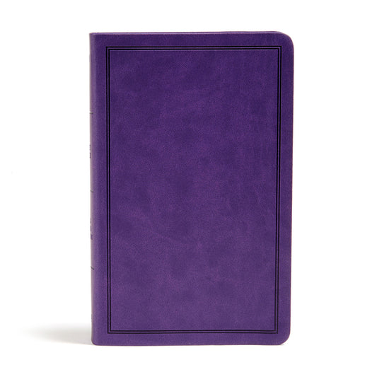 KJV Deluxe Gift Bible, Purple Leathertouch - Ingram