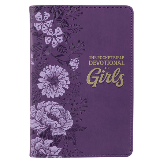 Pocket Bible Devotional for Girls Faux Leather - Ingram