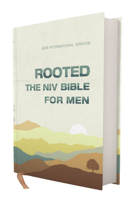 Rooted: The NIV Bible for Men, Hardcover, Cream, Comfort Print - Ingram