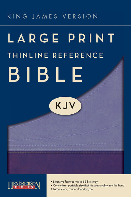 Large Print Thinline Reference Bible-KJV - Ingram