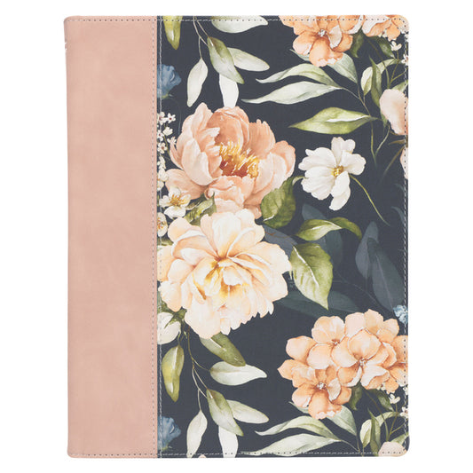 KJV Note-Taking Bible LP Faux Leather Hc Floral - Ingram