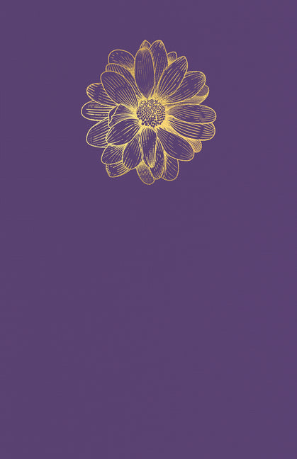 Flower of Grace Journal: King James Easy Read Scripture Promises (Purple Cloth Over Board) - Ingram