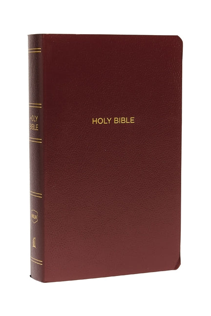 NKJV, Gift and Award Bible, Leather-Look, Burgundy, Red Letter Edition - Ingram