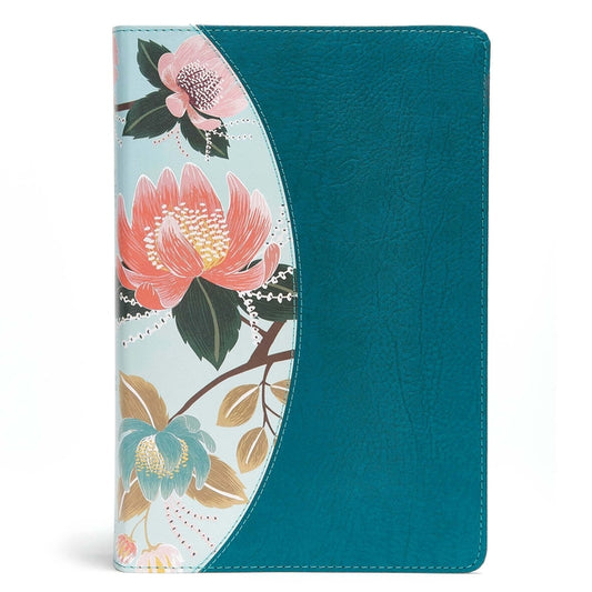 CSB Study Bible for Women, Teal/Sage Leathertouch - Ingram