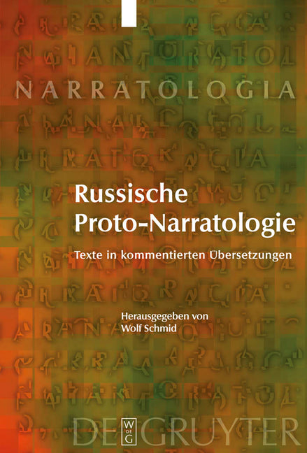 Russische Proto-Narratologie: Texte in Kommentierten Übersetzungen - Ingram