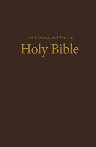 Cover of NIV, Value Pew and Worship Bible, Hardcover, Brown (Special)