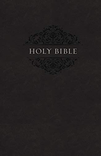Cover of NIV, Holy Bible, Soft Touch Edition, Imitation Leather, Black, Comfort Print