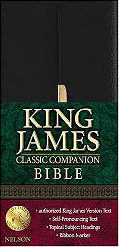 Classic Companion Bible-KJV-Snap Flap
