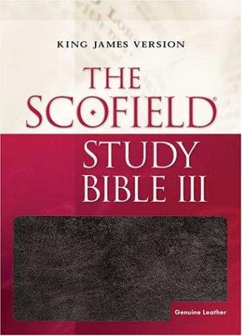 Scofield Study Bible III-KJV