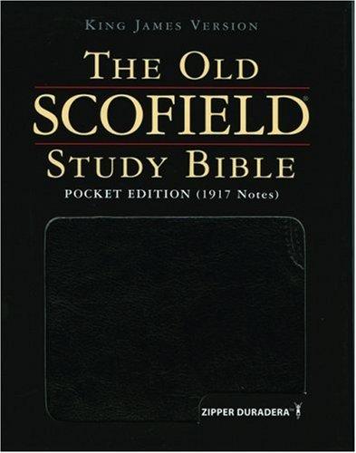 Old Scofield Study Bible-KJV-Pocket