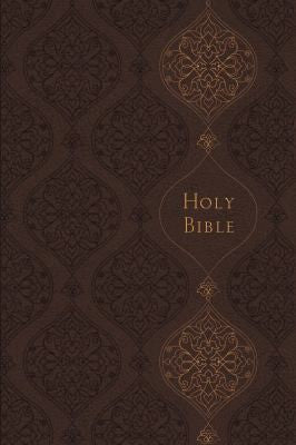 KJV, Journal the Word Bible, Imitation Leather, Brown, Red Letter Edition, Comfort Print: Reflect, Journal, or Create Art Next to Your Favorite Verses