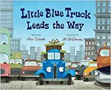 Little Blue Truck Leads the Way Padded Board Book