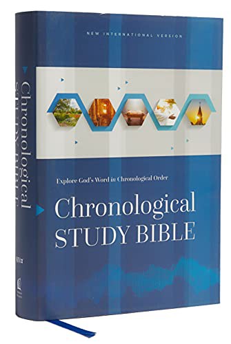 Cover of Niv, Chronological Study Bible, Hardcover, Comfort Print: Holy Bible, New International Version